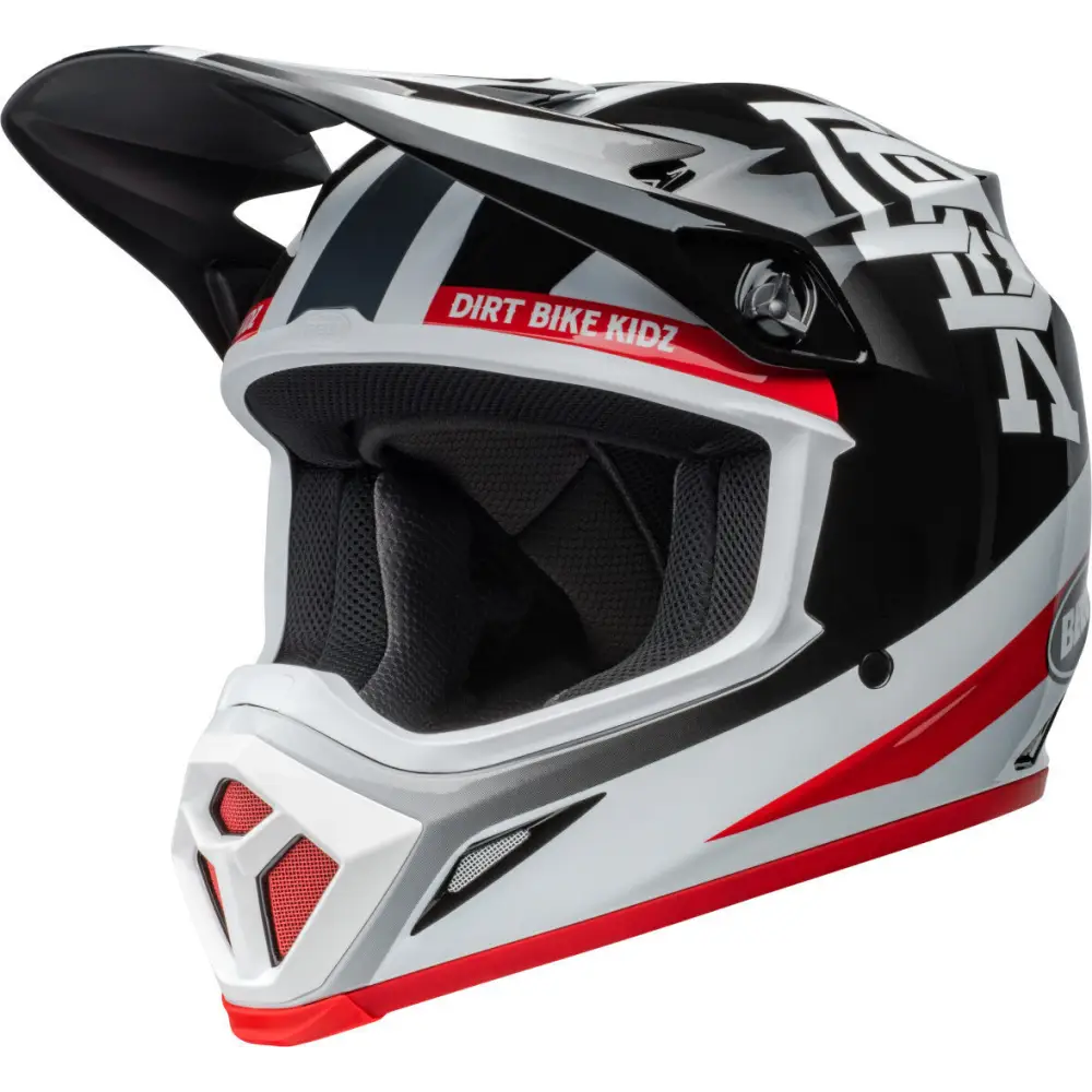 Casco Bell MX-9 MIPS Twitch DBK 24 Gloss Black/White