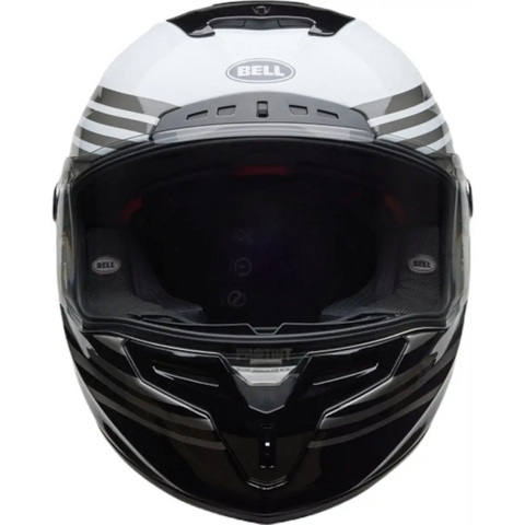 Casco Bell Race Star DLX Flex Dash White/Black