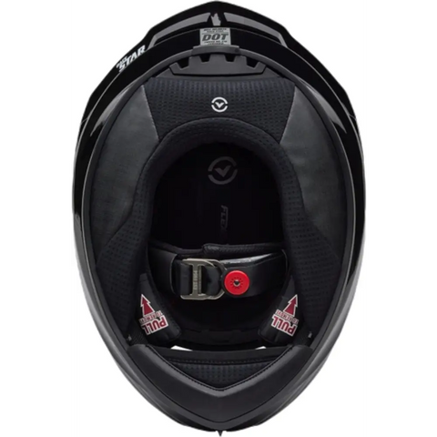 Casco Bell Race Star DLX Flex Dash White/Black