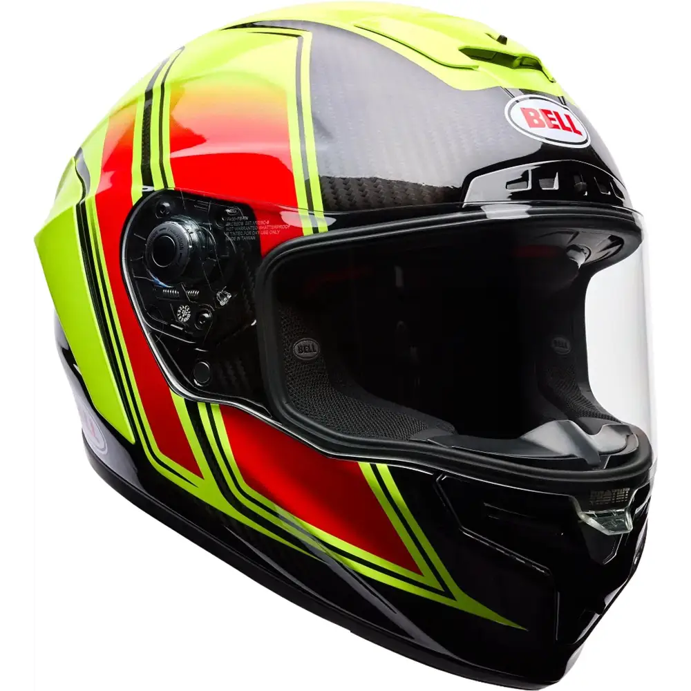 Casco Bell Race Star DLX Flex Grid Yellow