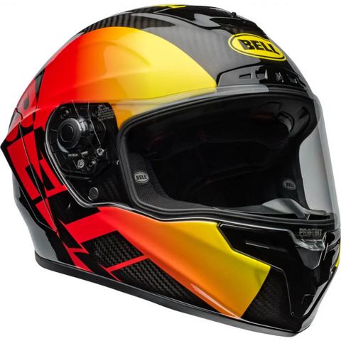 Casco Bell Race Star DLX Flex Offset Gloss Black/Red