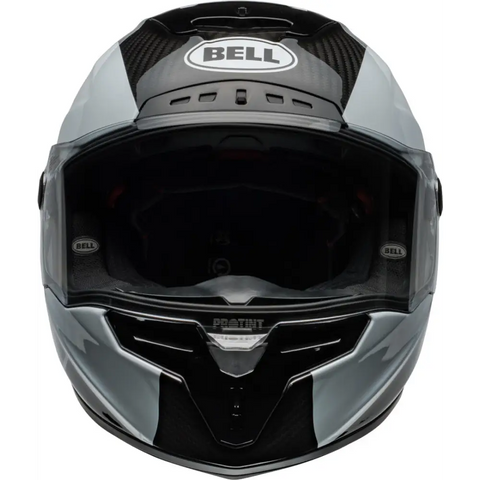 Casco Bell Race Star DLX Flex Offset Gloss Black/White