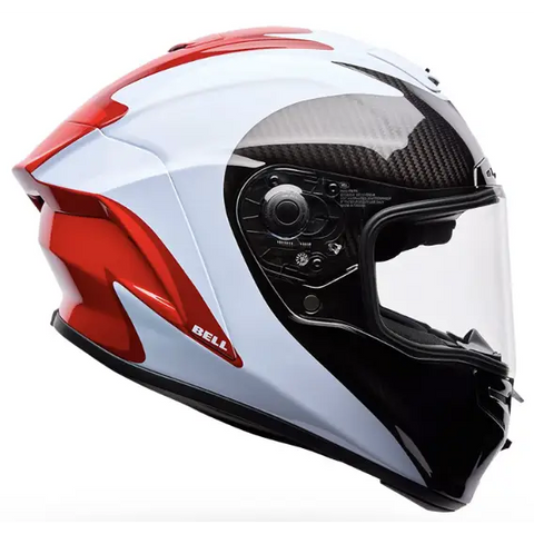 Casco Bell Race Star DLX Flex Red/White Fluid