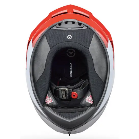Casco Bell Race Star DLX Flex Red/White Fluid