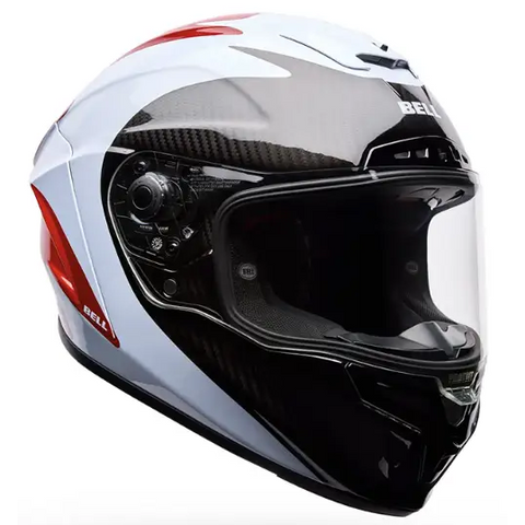 Casco Bell Race Star DLX Flex Red/White Fluid