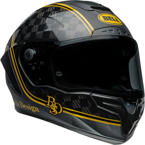 Casco Bell Race Star DLX Flex RSD Player Matte/Gloss Black/Gold