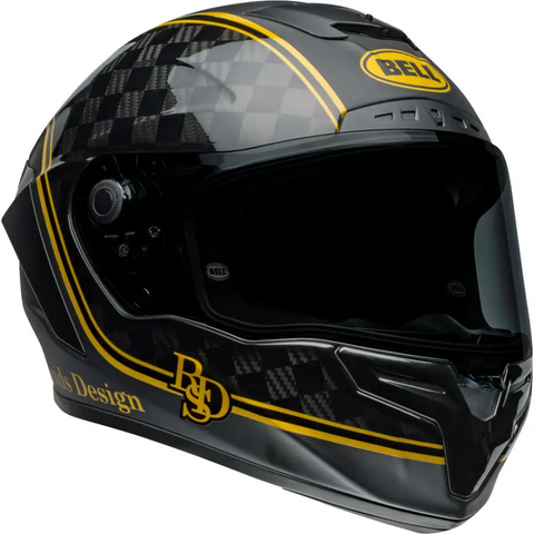 Casco Bell Race Star DLX Flex RSD Player Matte/Gloss Black/Gold