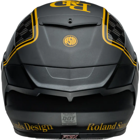 Casco Bell Race Star DLX Flex RSD Player Matte/Gloss Black/Gold