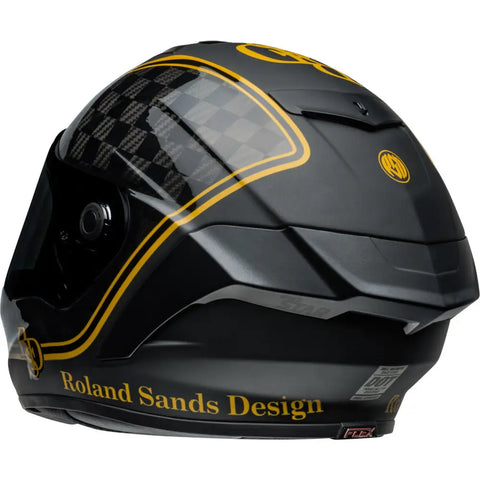 Casco Bell Race Star DLX Flex RSD Player Matte/Gloss Black/Gold