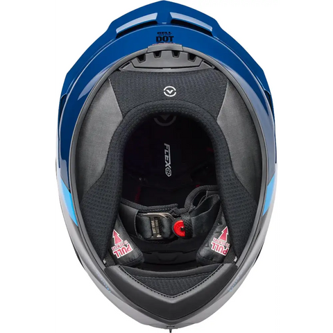 Casco Bell Race Star DLX Flex Strike Blue