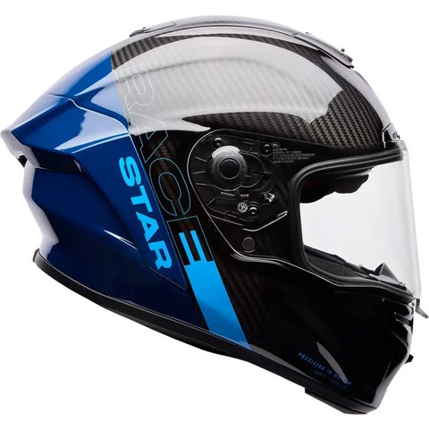 Casco Bell Race Star DLX Flex Strike Blue