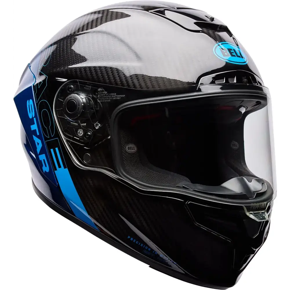 Casco Bell Race Star DLX Flex Strike Blue