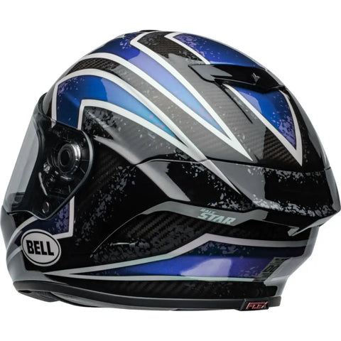 Casco Bell Race Star DLX Flex Xenon Gloss Orion/Black