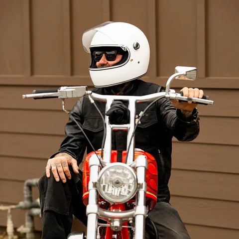 Casco Biltwell Gringo S ECE 22.06, Gloss White