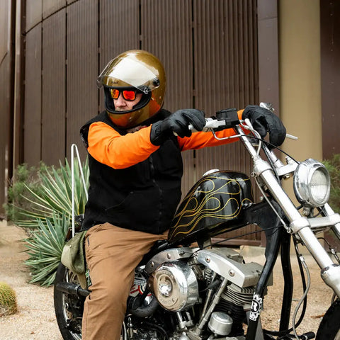 Casco Biltwell Gringo S ECE 22.06, Ugly Gold