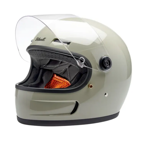 Casco Biltwell Gringo SV ECE 22.06 Gloss Chalk Gray