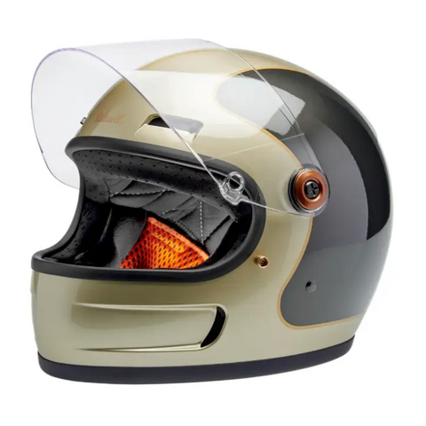 Casco Biltwell Gringo SV ECE 22.06, Gloss Metallic Champagne/Charcoal