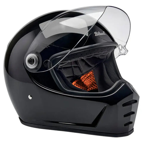 Casco Biltwell Lane Splitter ECE 22.06, Gloss Black
