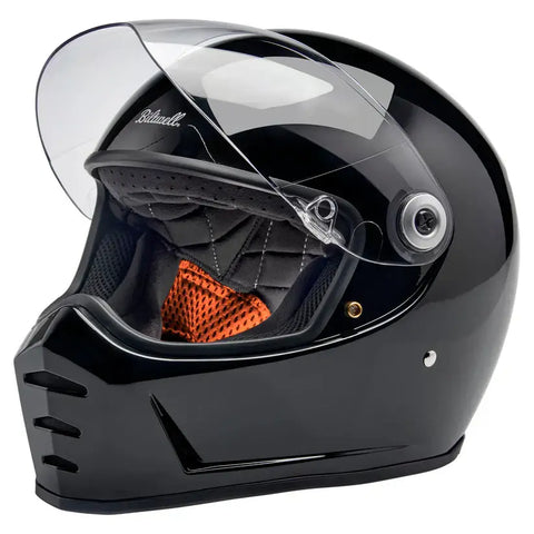 Casco Biltwell Lane Splitter ECE 22.06, Gloss Black