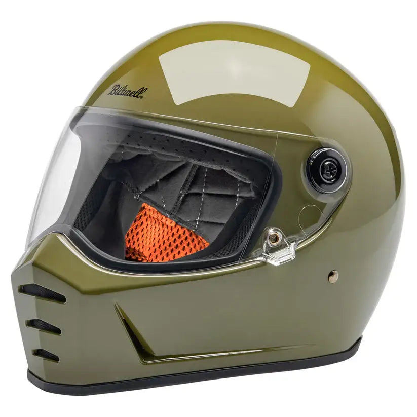 Casco Biltwell Lane Splitter ECE 22.06, Gloss Olive Green