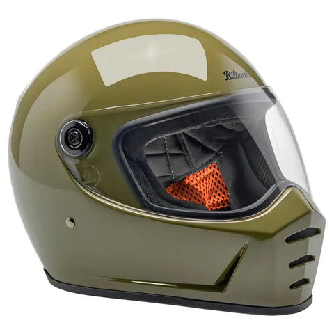 Casco Biltwell Lane Splitter ECE 22.06, Gloss Olive Green
