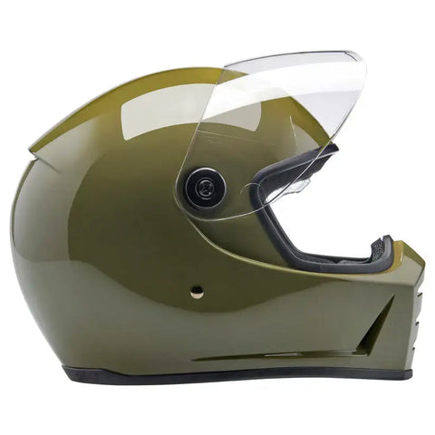Casco Biltwell Lane Splitter ECE 22.06, Gloss Olive Green