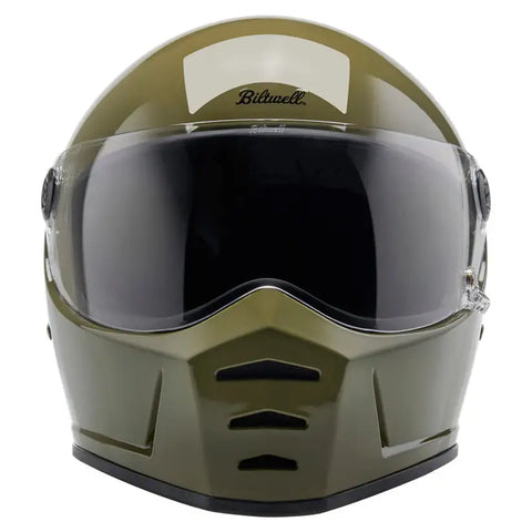 Casco Biltwell Lane Splitter ECE 22.06, Gloss Olive Green