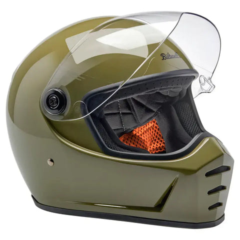 Casco Biltwell Lane Splitter ECE 22.06, Gloss Olive Green