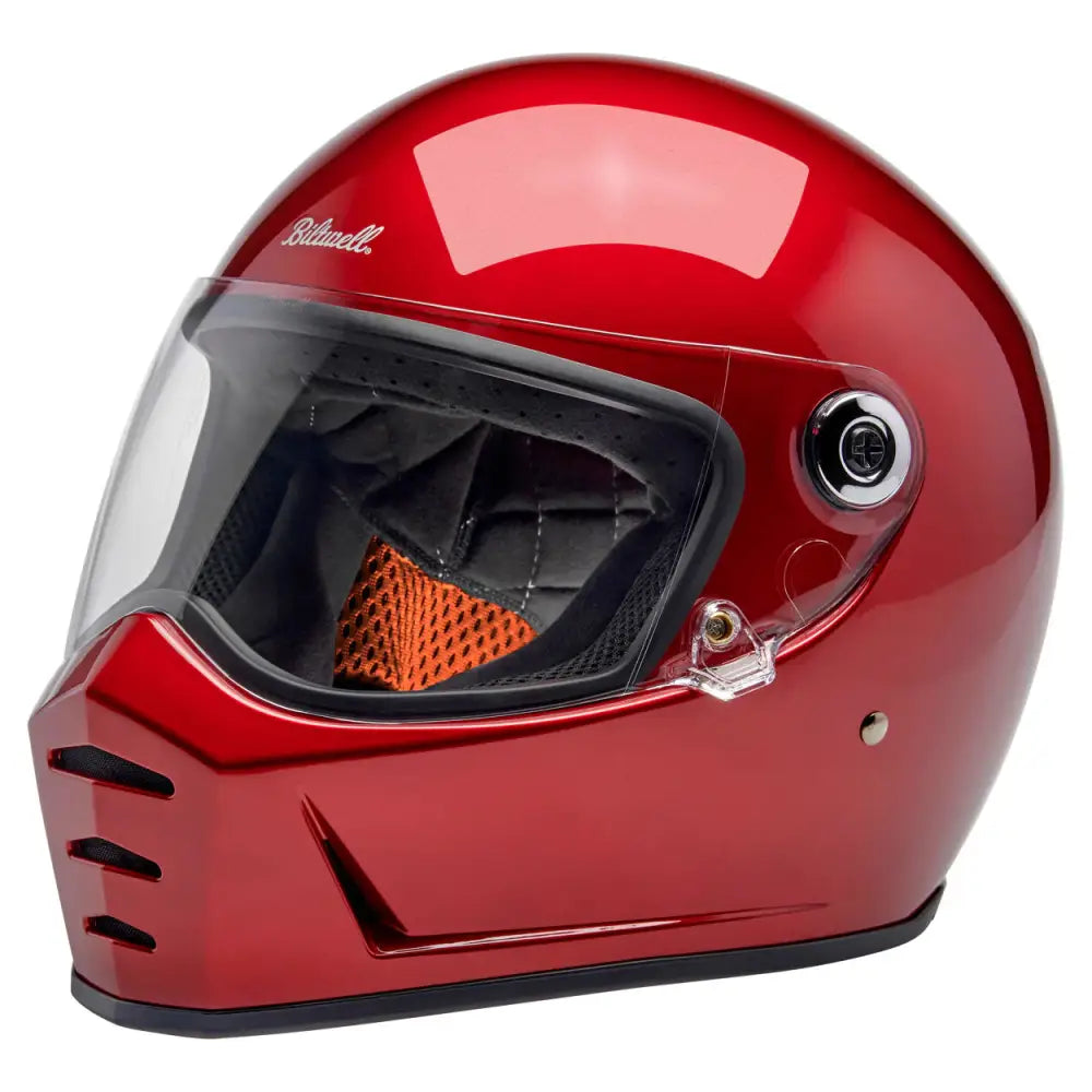Casco Biltwell Lane Splitter ECE 22.06, Metallic Cherry Red