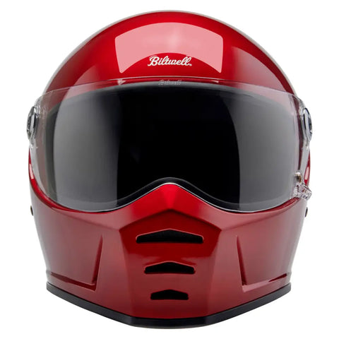 Casco Biltwell Lane Splitter ECE 22.06, Metallic Cherry Red