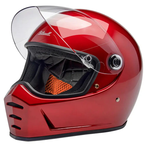 Casco Biltwell Lane Splitter ECE 22.06, Metallic Cherry Red