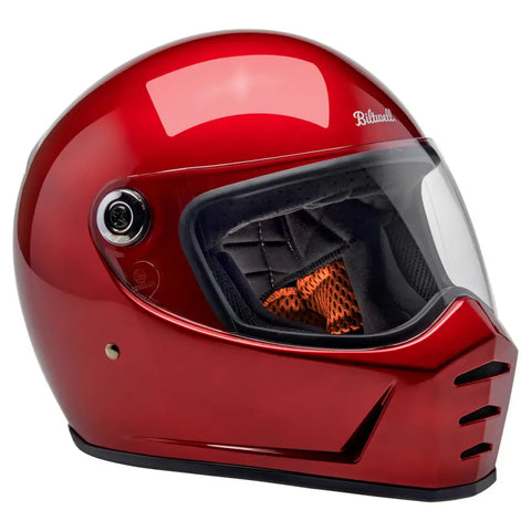 Casco Biltwell Lane Splitter ECE 22.06, Metallic Cherry Red