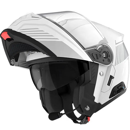 Casco Bluetooth Sena Specter Glossy White