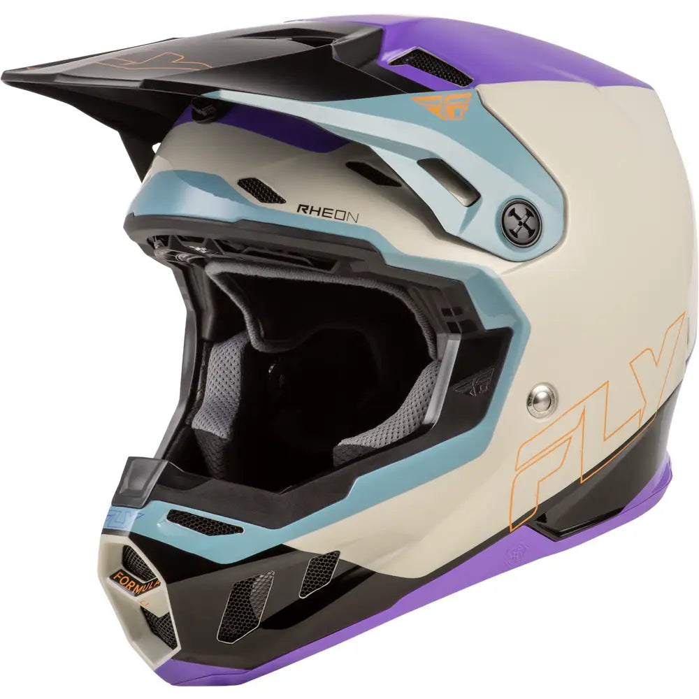 Casco Fly Racing Formula CC Glide Purple/Stone/Black