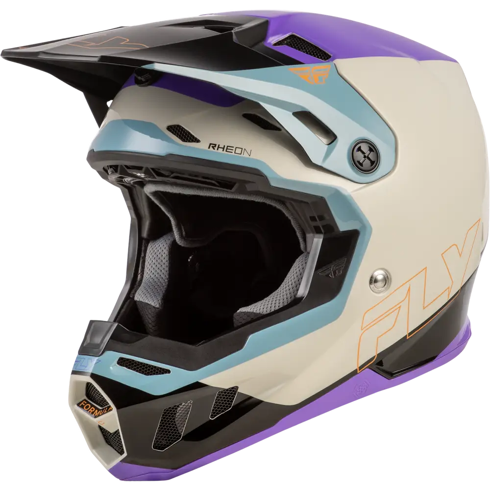 Casco Fly Racing Formula CC Glide Purple/Stone/Black