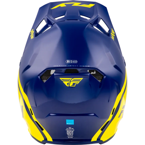 Casco Fly Racing Formula CC Objective Navy/Yellow