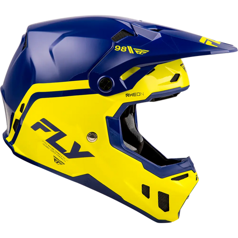 Casco Fly Racing Formula CC Objective Navy/Yellow