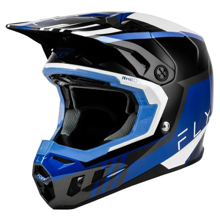 Casco Fly Racing Formula CC Strike Black/Blue/Grey/White