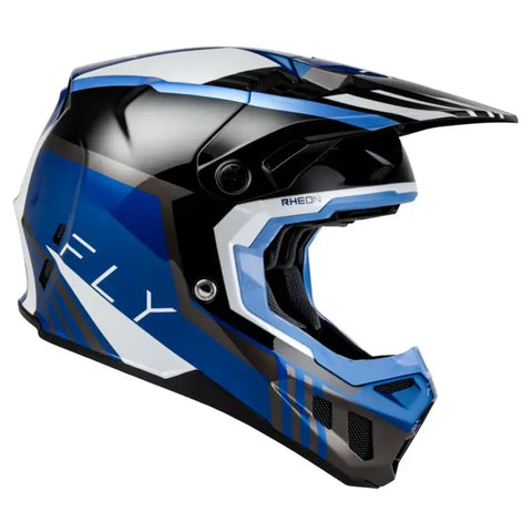 Casco Fly Racing Formula CC Strike Black/Blue/Grey/White