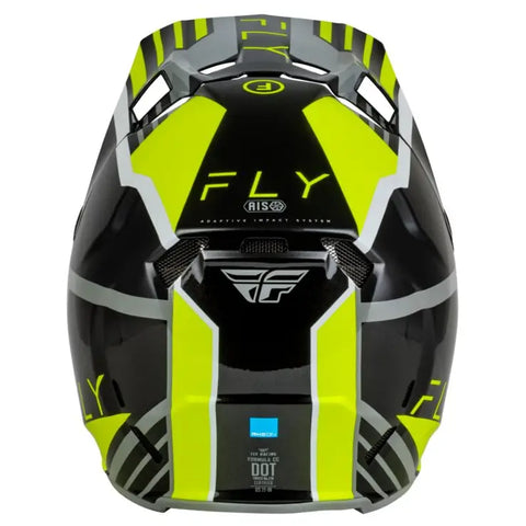 Casco Fly Racing Formula CC Strike Grey/Black/Hi-Vis Yellow