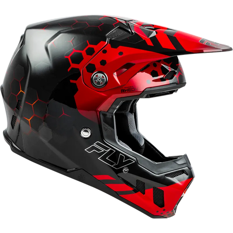 Casco Fly Racing Formula CC Tektonic Black/Red/Orange