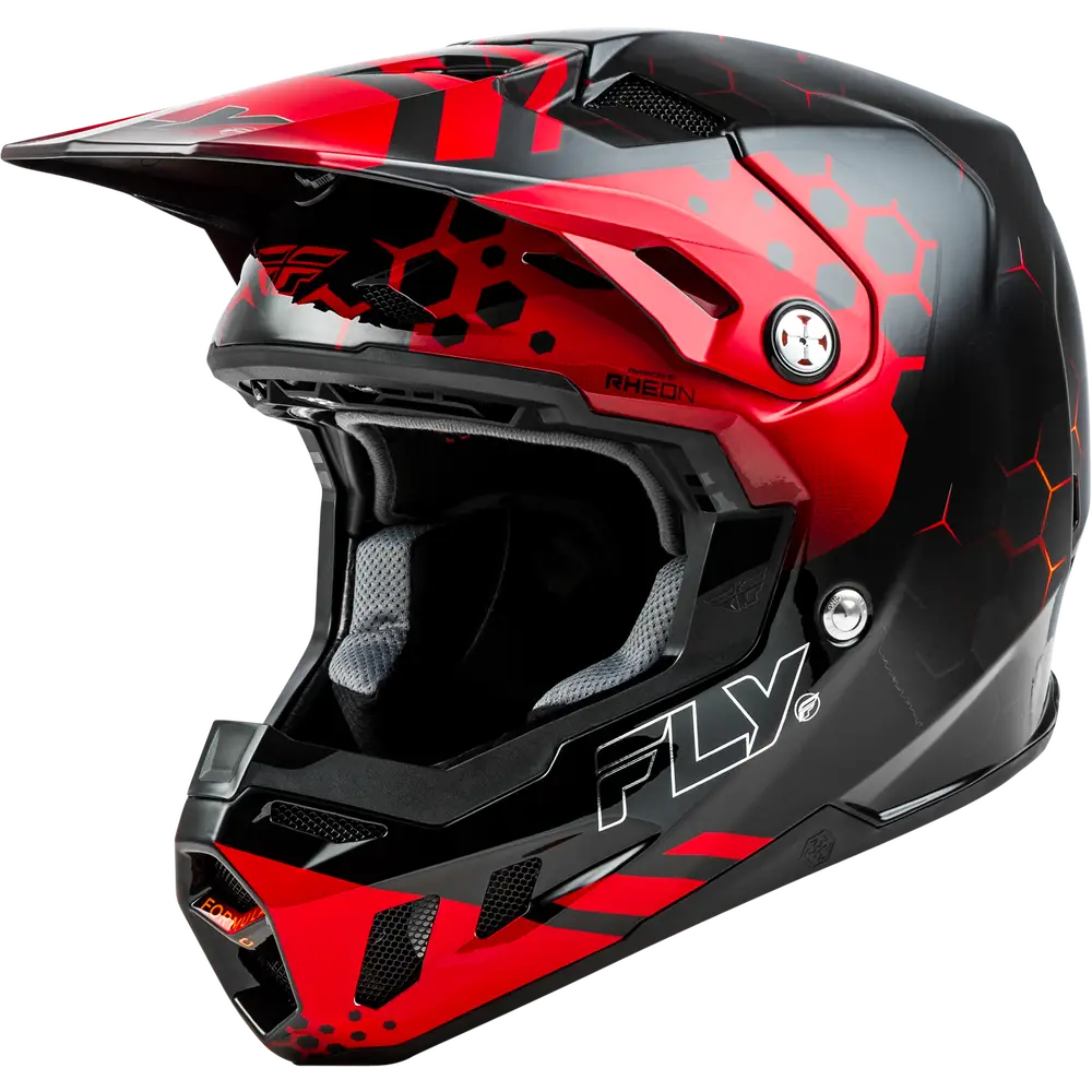 Casco Fly Racing Formula CC Tektonic Black/Red/Orange