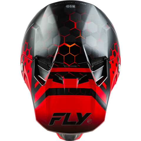 Casco Fly Racing Formula CC Tektonic Black/Red/Orange
