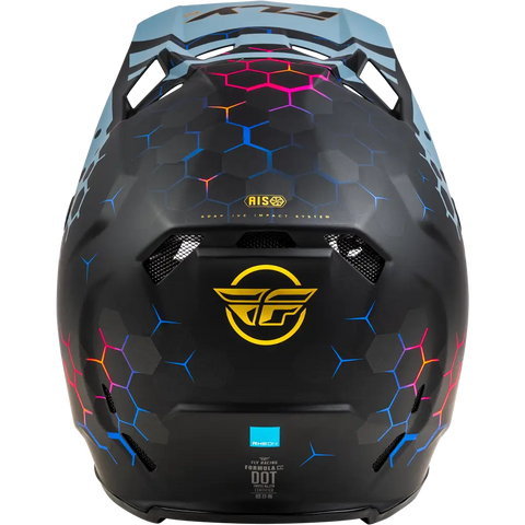 Casco Fly Racing Formula CC Tektonic Matte Black/Slate/Blue