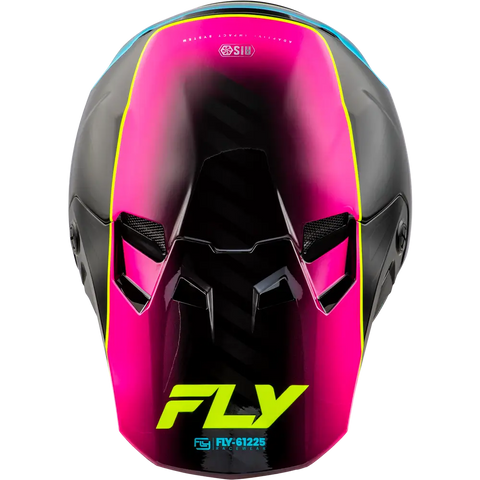 Casco Fly Racing Formula CC Underglow Black/Pink/Blue