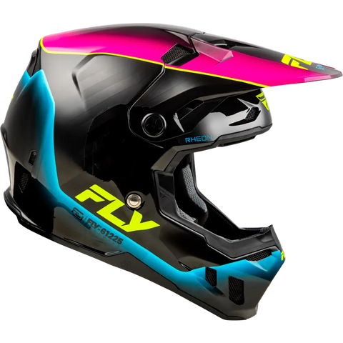 Casco Fly Racing Formula CC Underglow Black/Pink/Blue
