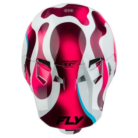 Casco Fly Racing Formula CC Vibe White/Pink/Blue
