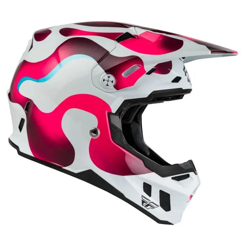 Casco Fly Racing Formula CC Vibe White/Pink/Blue