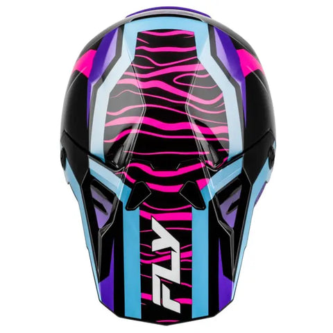 Casco Fly Racing Formula CP Charge Black/Purple/Pink/Blue