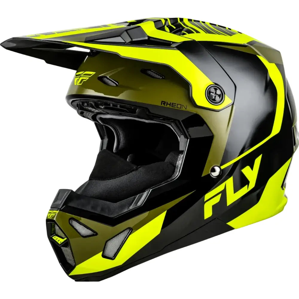 Casco Fly Racing Formula CP Charge Cold Weather BHi-Vis/Dark Green/Black